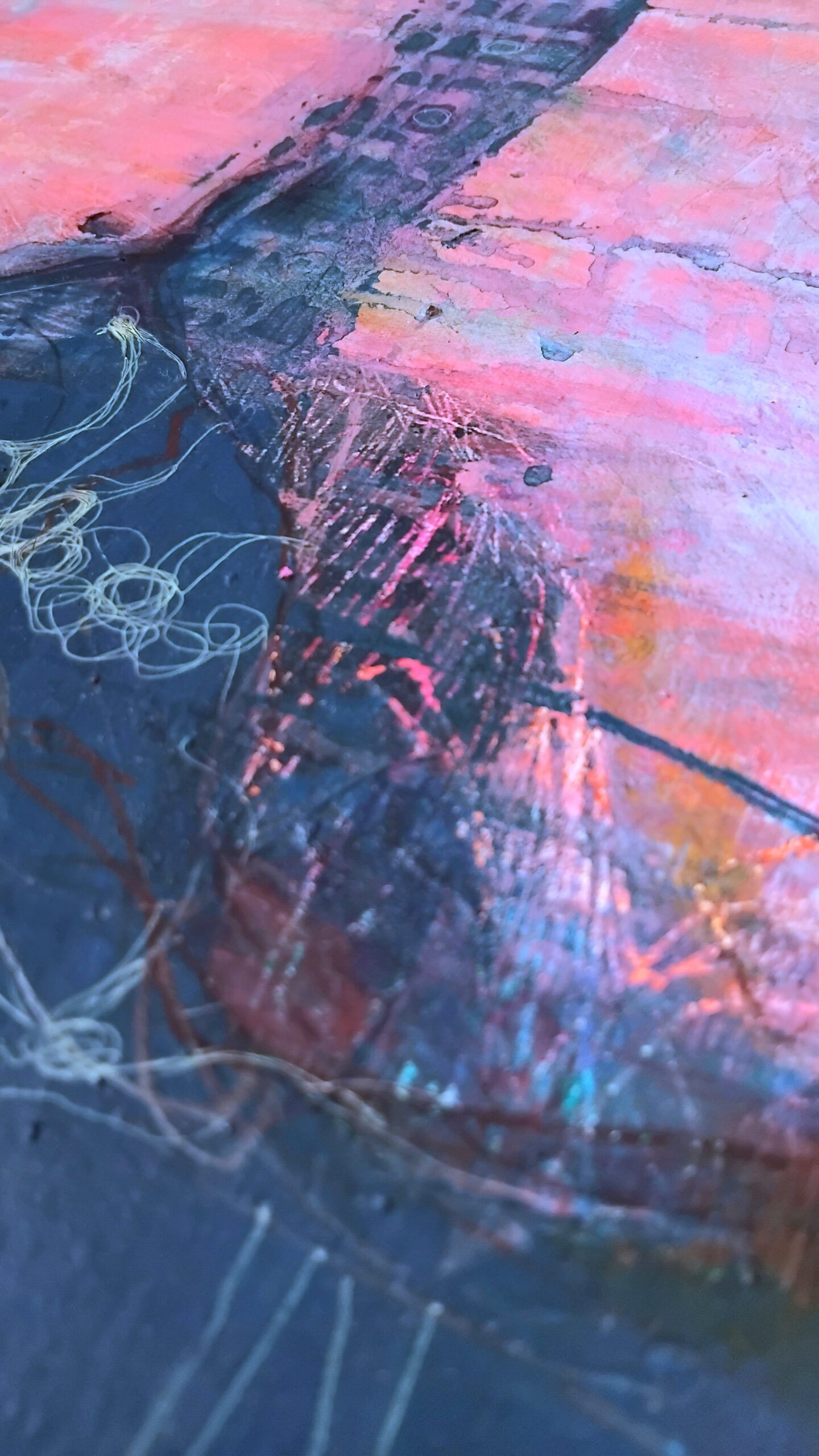 Untitled, from the Scream series — Signature / back label
