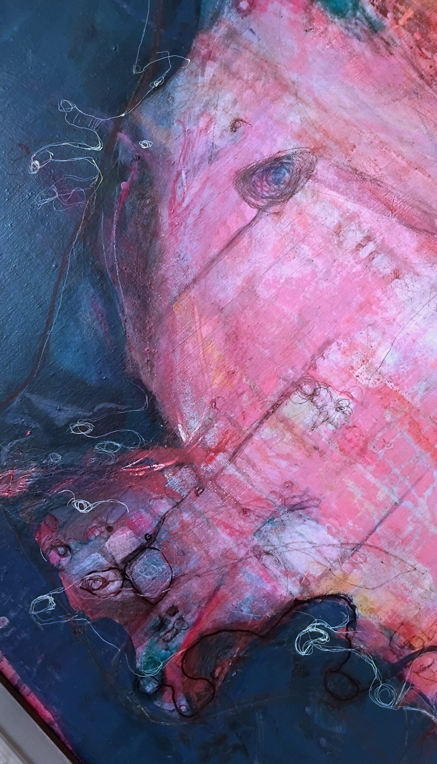 Untitled, from the Scream series — Detail close-up