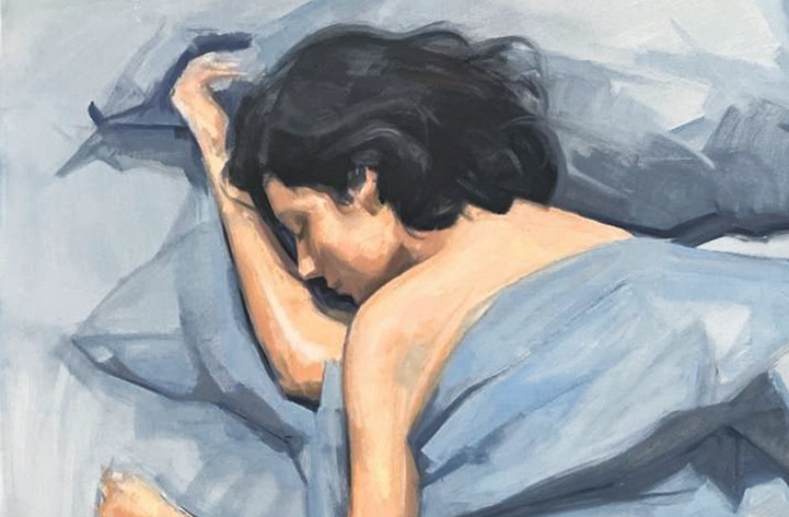 Feigning Sleep — Detail close-up