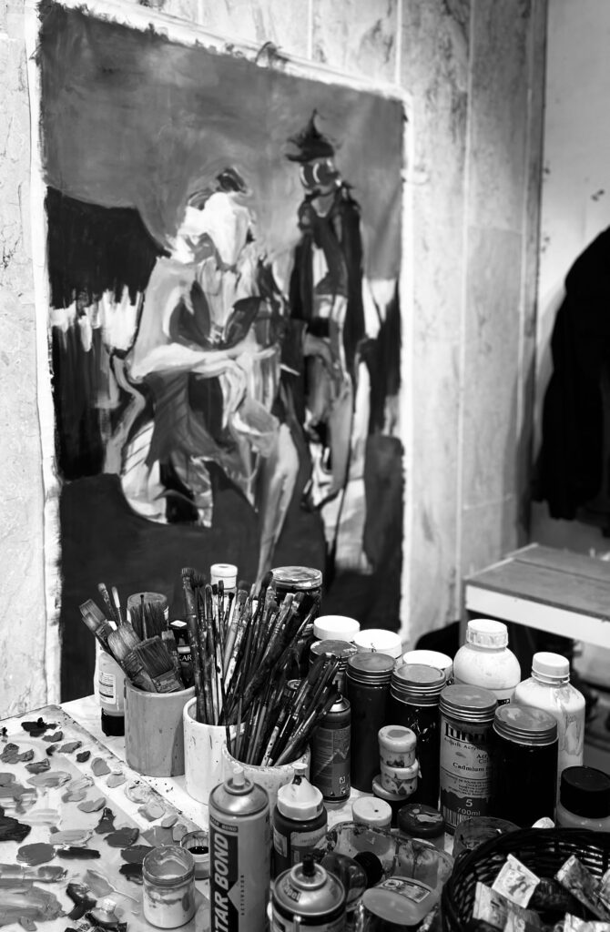 Mozhgan Ahmadi studio detail