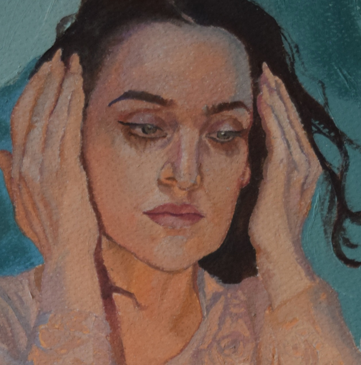 Blue — Detail close-up